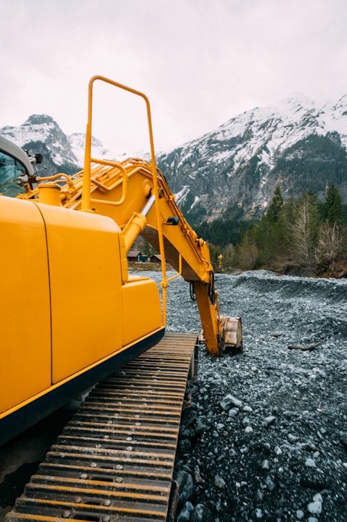 Excavator Construction — Mario's Concrete and Demolition, Brooklyn NY