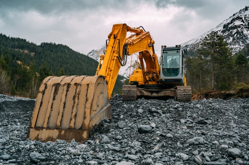 Bulldozer — Break Thru Demolition, Manhattan NY