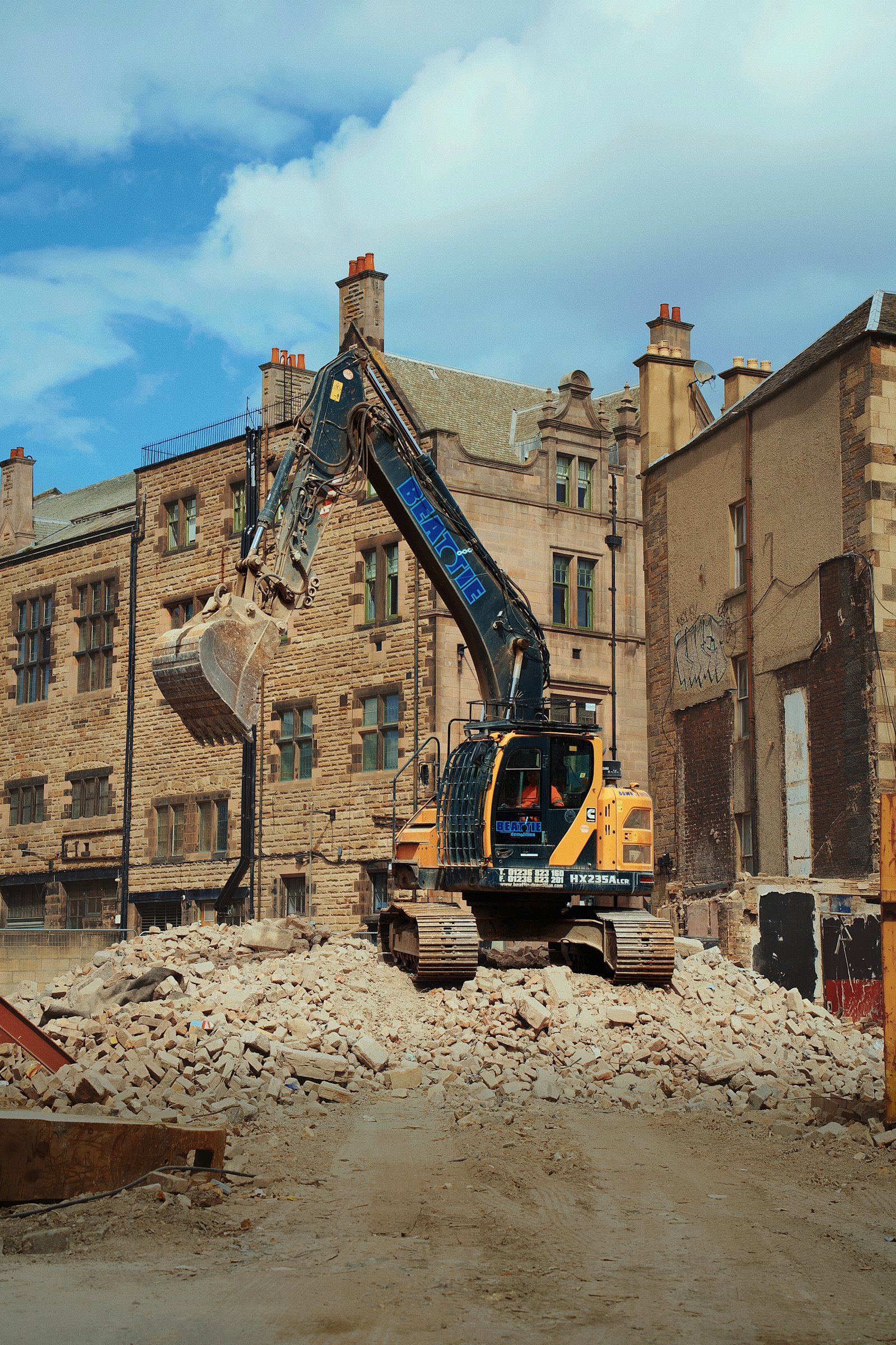 Excavator Demolition — NYC Demolition Corp, Bronx NY