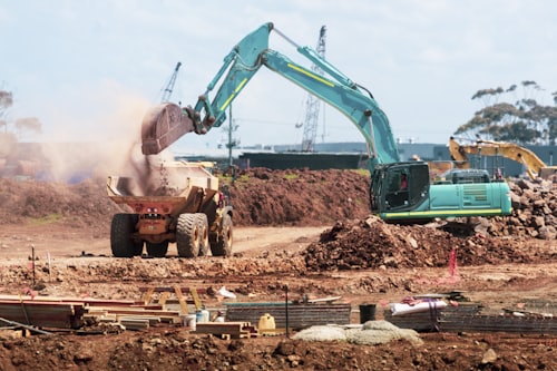 Excavator Construction — Buildmax Demolition Company, New York NY