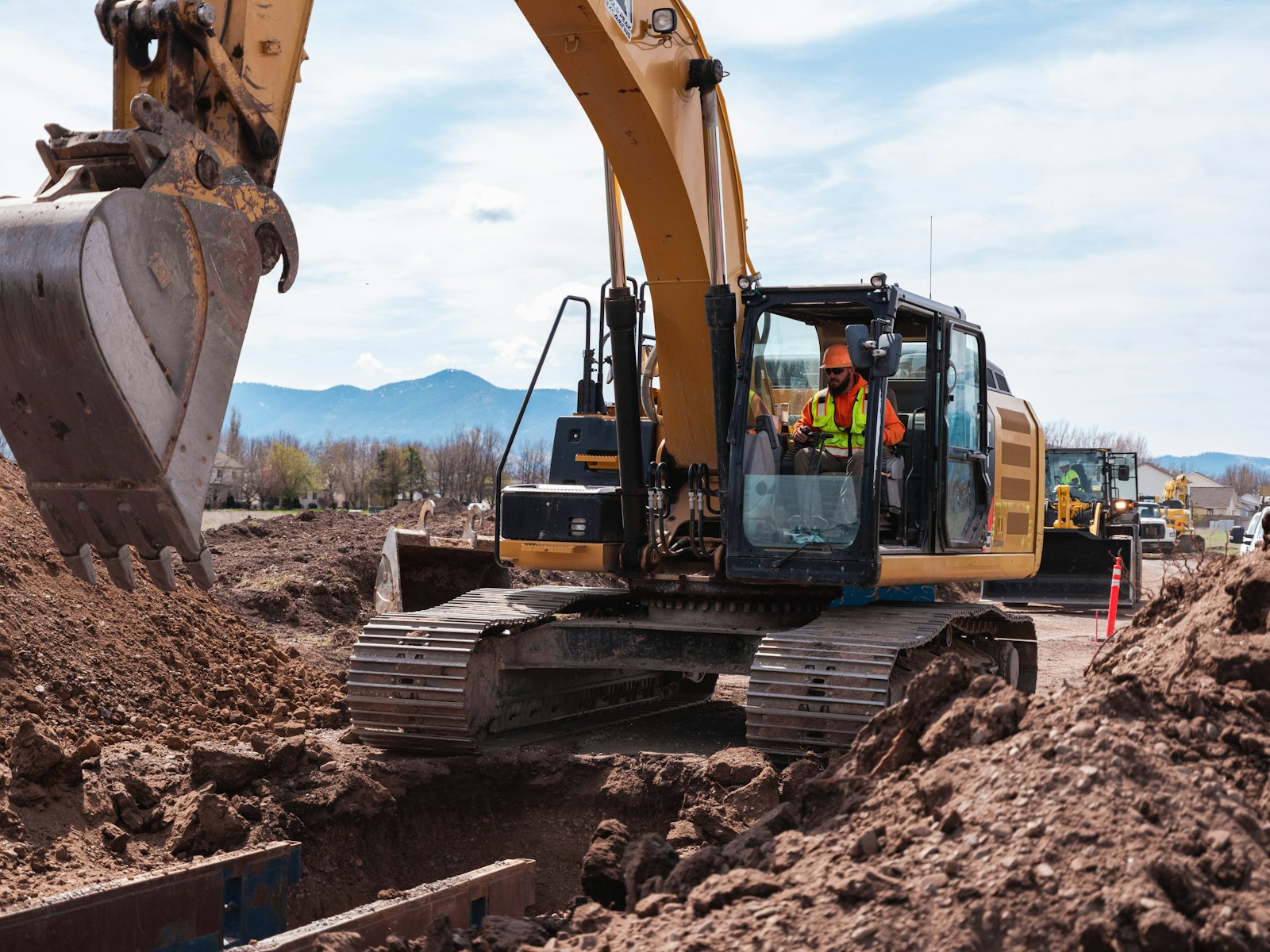 Excavator Construction — Demolition services, New York NY