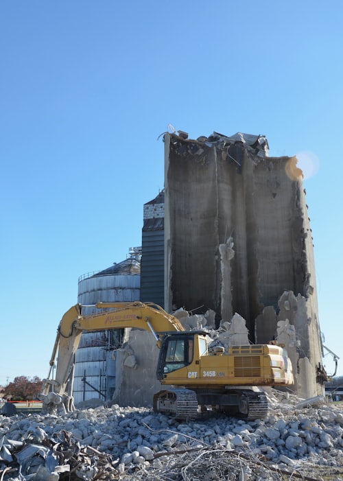 Excavator Demolition — Real Demolition Group, Bronx NY