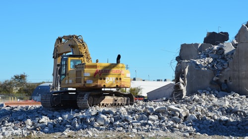 Excavator Demolition — Demolition and Construction, New York NY